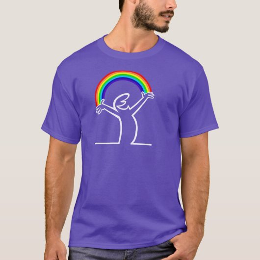 レインマン レインボー ボーイ Tシャツ (正面)