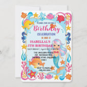 レインマーメイドお洒落タコ星誕生日a セーブザデート (正面)