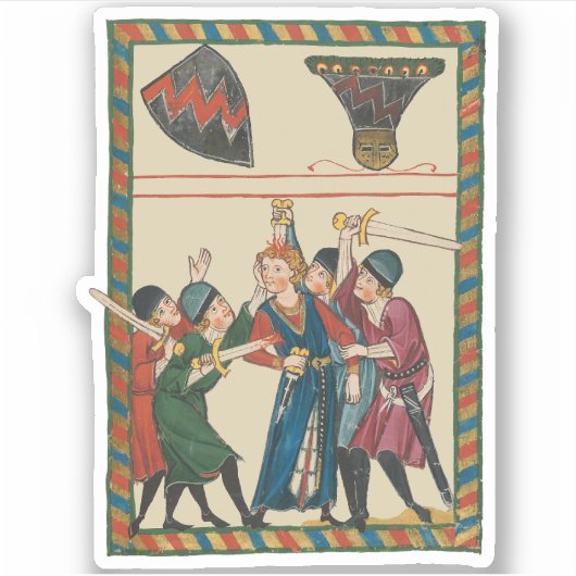 レインマー・フォン・ブレンネンバーグ中世美術の死 シール (正面)