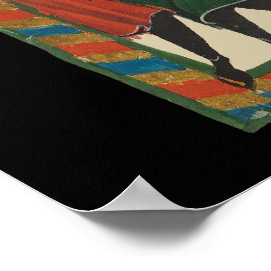 レインマー・フォン・ブレンネンバーグ中世美術の死 ポスター (角)