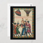 レインマー・フォン・ブレンネンバーグ中世美術の死 ポストカード (正面/裏面)