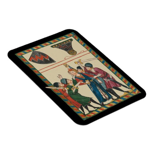 レインマー・フォン・ブレンネンバーグ中世美術の死 マグネット (右側)