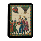 レインマー・フォン・ブレンネンバーグ中世美術の死 マグネット (縦)