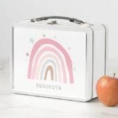 レインモダンボーガお洒落ールズ メタルランチボックス (インサイチュ)