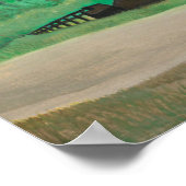 レインモーニングアンリルーソーヴィンテージファインアート ポスター (角)