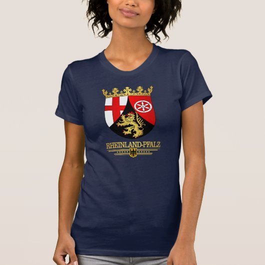 レインランド・プファルツ（リンランド・プファルツ）COA Tシャツ (正面)