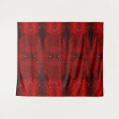 レインレッドディアンサスイカット6 タペストリー (正面(横))