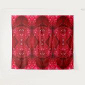 レインレッドペチュニアイカットも タペストリー (正面(横))