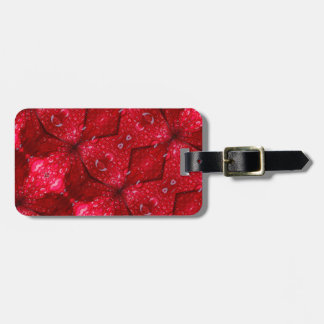 レインレッドペチュニアイカットも ラゲッジタグ