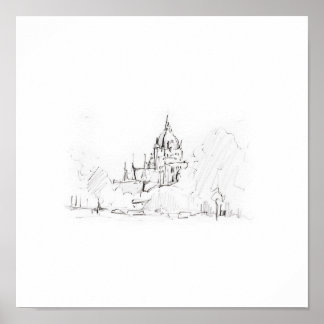 レインワンドラッククンストラックハノーバーラートハウス ポスター