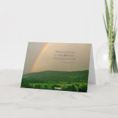 レイン感動的ボーシーンとことわざ カード (正面)