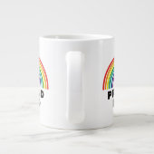 レイン誇りを持ったボーパパ ジャンボコーヒーマグカップ (裏面)