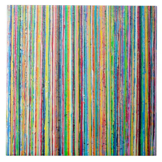 レイン転がボー6 x 6セラミックタイル タイル (正面)