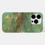 レイン・フォレスト ジャスパー ストーン アート ケース Case-Mate iPhoneケース (裏面 (横))