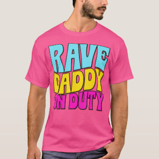 レイヴダディーオンデューティおもしろい- Groovy Edmフェスティバル Tシャツ