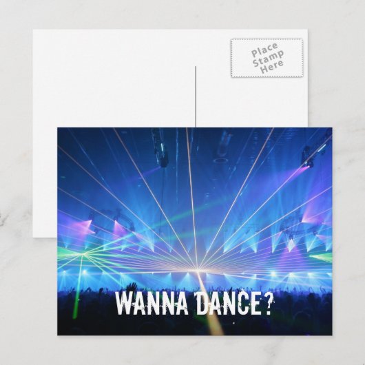 レイヴハガキ ポストカード (正面/裏面)