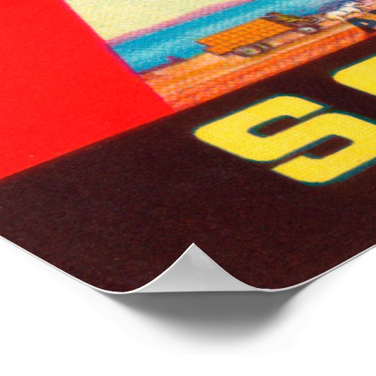 レイヴブランドサーモンラベル – ワシントン州シアトル ポスター (角)