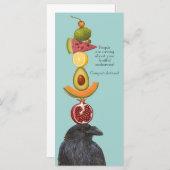 レイヴンおめでとうフラットカード (正面/裏面)