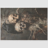 レイヴンとスカル不気味の分離組織 薄葉紙 (正面)