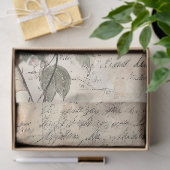 レイヴンとバラヴィンテージエフェメラデクページ 薄葉紙 (ギフト)