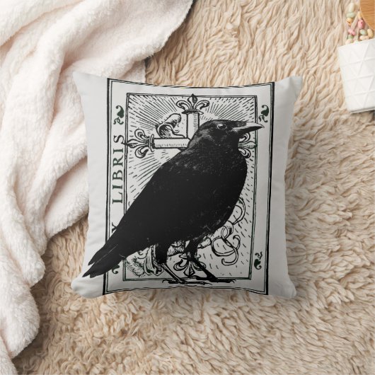 レイヴンとフルーアデュリーズクロス クッション (ブランケット)