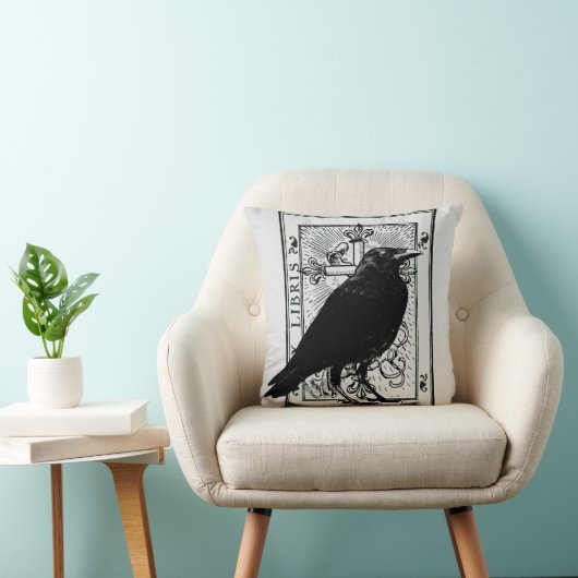 レイヴンとフルーアデュリーズクロス クッション (椅子)