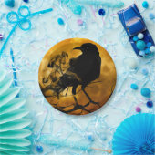 レイヴンと収穫月の秋 ペーパープレート (パーティー)