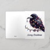 レイヴンのクリスマス 箔シーズンカード (外側レイダウン)