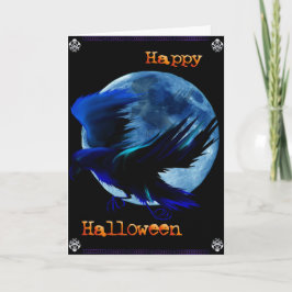 レイヴンのハロウィーンカード カード