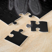 レイヴンの衣装ハロウィーンブラッククロウ簡単怠惰 ジグソーパズル (側面)