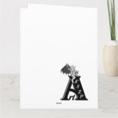 レイヴンの部族アートを持つホワイトウルフ カード (裏面)