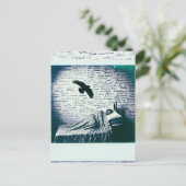 レイヴンは眠っている男を飛ばす ポストカード (スタンド正面)