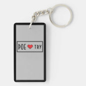 「レイヴンを…」アクリル製キーチェーン キーホルダー (裏面)