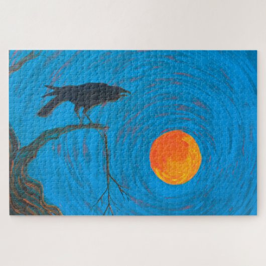 レイヴンアンドフルムーンジグソーパズル ジグソーパズル (横)