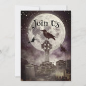 レイヴンインザマストリーハローウィンパーティ招待状 招待状 (正面)