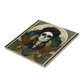 レイヴンウィッチファンタジーホラーゴシックゴシック タイル (側面)