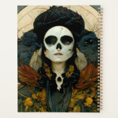 レイヴンウィッチファンタジーホラーゴシックゴシック プランナー手帳 (裏面)