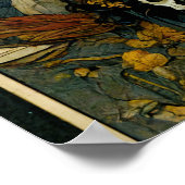 レイヴンウィッチファンタジーホラーゴシックゴシック ポスター (角)