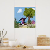 レイヴンウィッチフェイリープリント ポスター (キッチン)