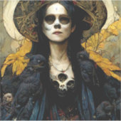 レイヴンウィッチ3ファンタジーホラーゴシックゴシック シール (正面)