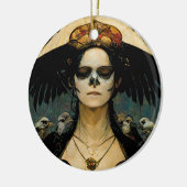 レイヴンウィッチ4ファンタジーホラーゴシックゴシック セラミックオーナメント (左)