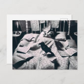 レイヴンウォッチングスリープウーマン ポストカード (正面/裏面)