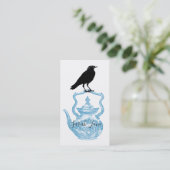 レイヴンオンザブルーティーポット 名刺 (スタンド正面)