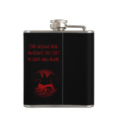 レイヴンカスタムフラスコレイヴン フラスク (裏面)