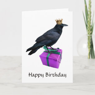 レイヴンクラウンプレゼント誕生日カード カード
