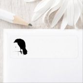 レイヴンシルエット – ヴィンテージゴシックレイヴンス&カラス ラベル (インサイチュ)