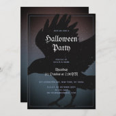 レイヴンハロウィーンナイトスターリースカイグランジ 招待状 (正面/裏面)