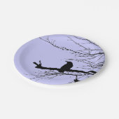レイヴンバイリナンダラモーヴ ペーパープレート (アングル)