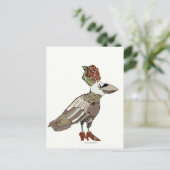 レイヴンファンシーはショシャナ・マローンの衣装を着ている ポストカード (スタンド正面)