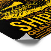 レイヴンフロキス造船所ノルディック神話バイキング ポスター (角)